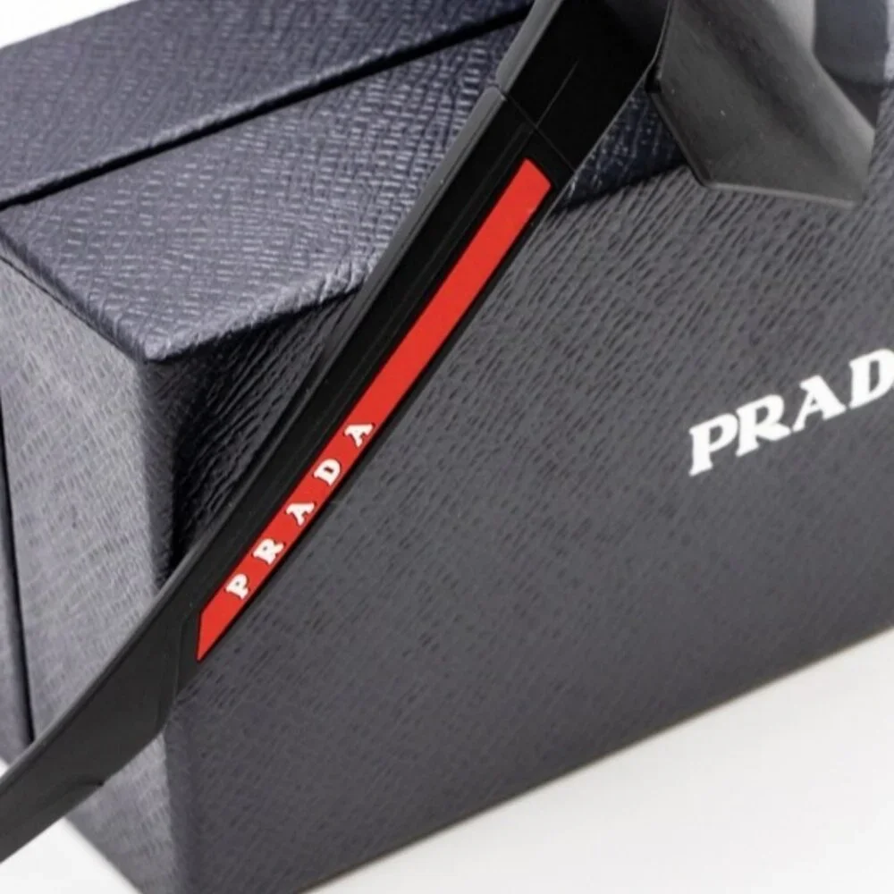 SLATE PRADA GLASSES LINEA ROSSA NEW - Picture 4 of 4